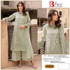 B 12 Bilqis Embroidery Organza Pakistani Suits Catalog
